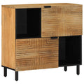 vidaXL Komoda Brązowa 80x33x75 cm Drewno lite Mango