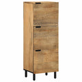 vidaXL Komoda wysoka Brązowa 40x33x110 cm Drewno lite Mango