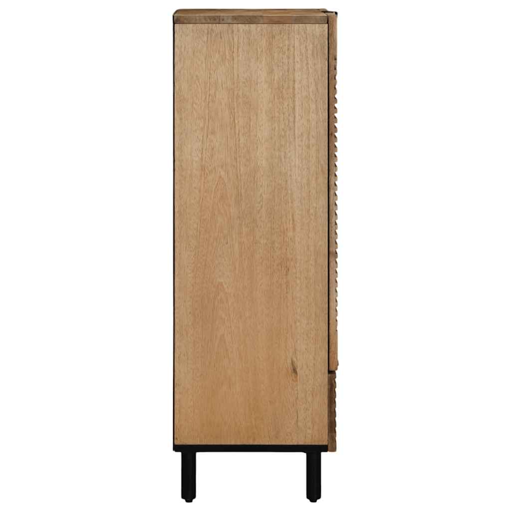 vidaXL Komoda wysoka Brązowa 60x33x100 cm Drewno lite Mango