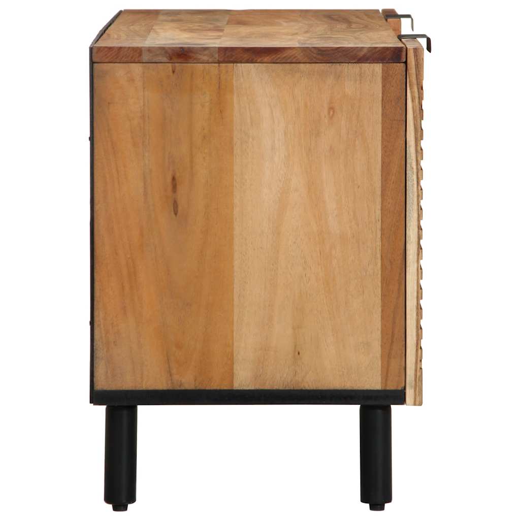vidaXL Szafka pod telewizor, 105x33x46 cm, lite drewno akacjowe