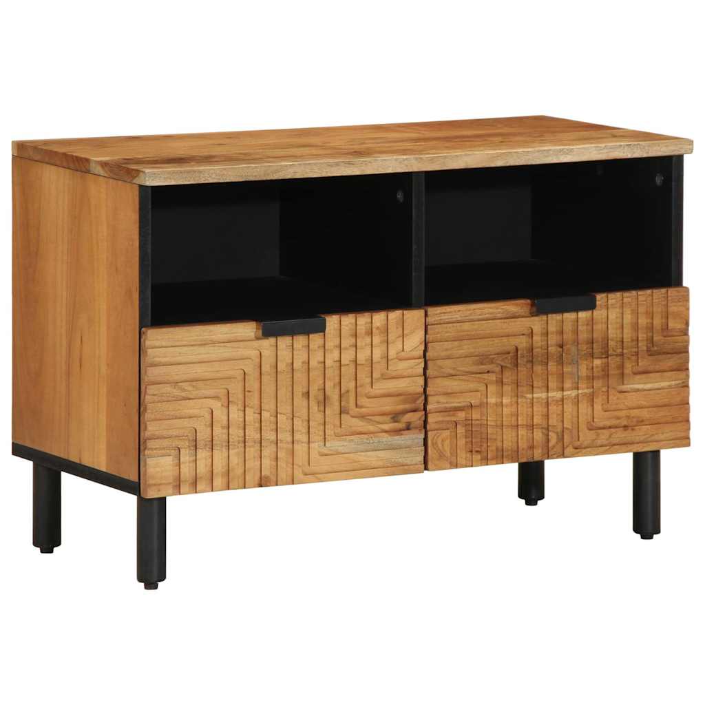 vidaXL Szafka pod telewizor, 70x33x46 cm, lite drewno akacjowe