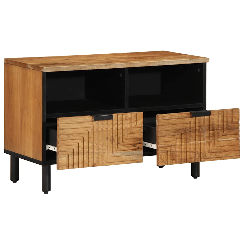 vidaXL Szafka pod telewizor, 70x33x46 cm, lite drewno akacjowe