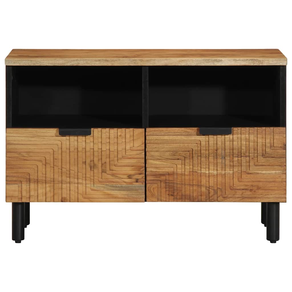 vidaXL Szafka pod telewizor, 70x33x46 cm, lite drewno akacjowe