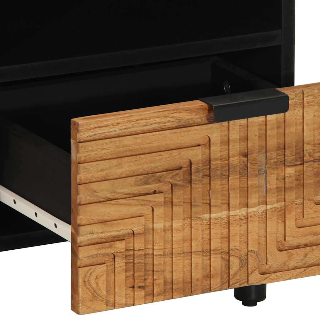 vidaXL Szafka pod telewizor, 70x33x46 cm, lite drewno akacjowe