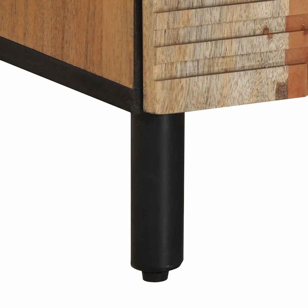 vidaXL Szafka pod łóżko brązowy 50 x 33 x 60 cm Lite Drewno Akacji