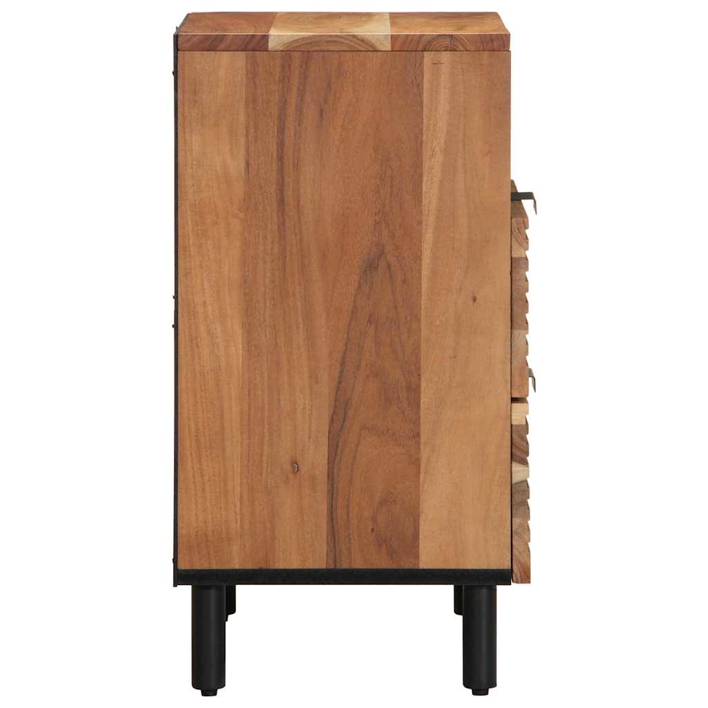 vidaXL Szafka pod łóżko brązowy 50 x 33 x 62 cm Lite Drewno Akacji