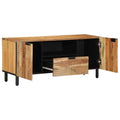 vidaXL Szafka pod telewizor brązowy 105 x 33 x 46 cm Drewno z mango