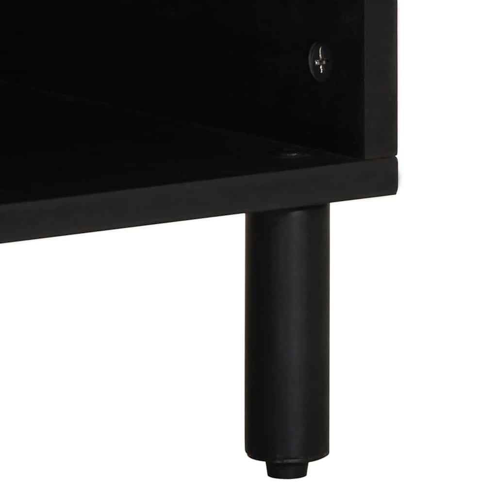 vidaXL Szafka pod telewizor brązowy 100 x 33 x 46 cm Drewno z mango