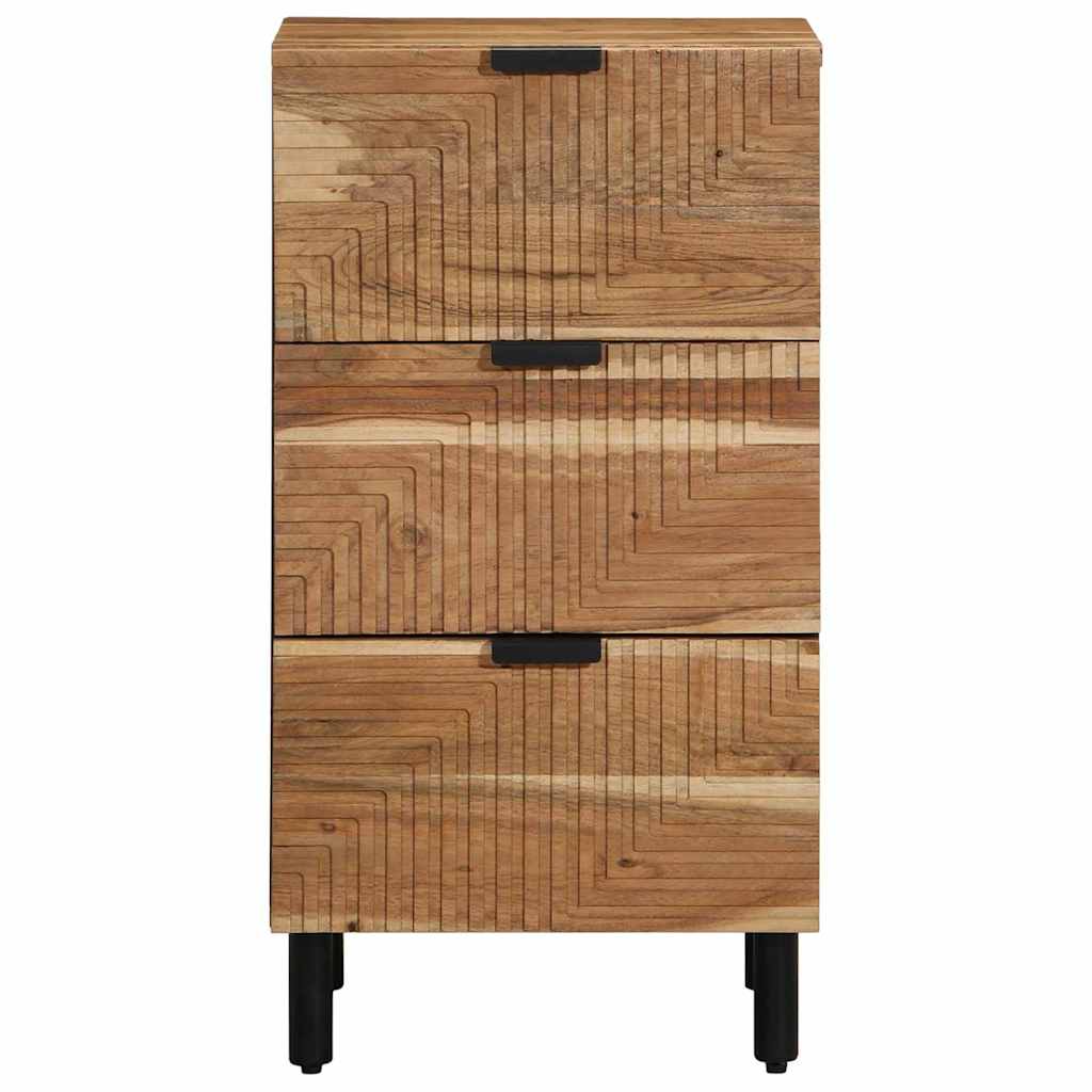 vidaXL Bufet z szufladą brązowy 40 x 33 x 75 cm Drewno z mango