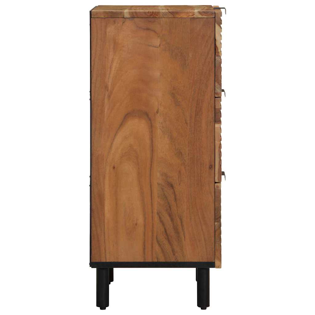 vidaXL Bufet z szufladą brązowy 40 x 33 x 75 cm Drewno z mango
