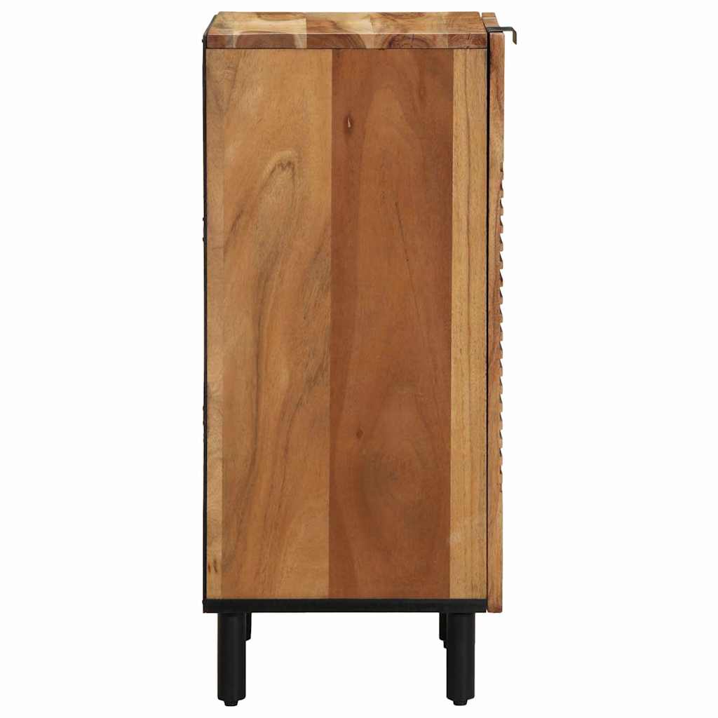 vidaXL Bufet z półką brązowy 40 x 33,5 x 75 cm Drewno z mango