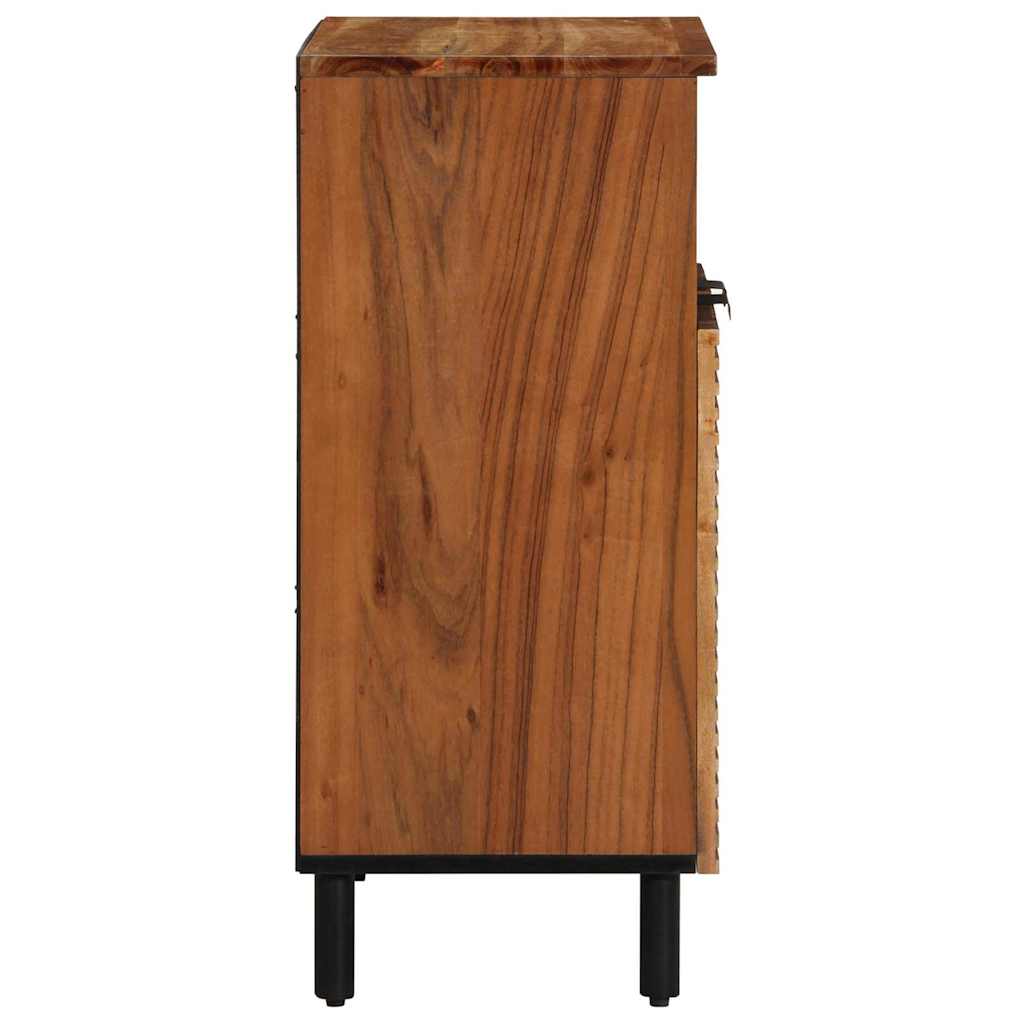 vidaXL Bufet z półką z drzwiami brązowy 60 x 33 x 75 cm Drewno z mango