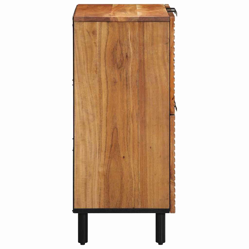 vidaXL Bufet z półką brązowy 60 x 33,5 x 75 cm Drewno z mango
