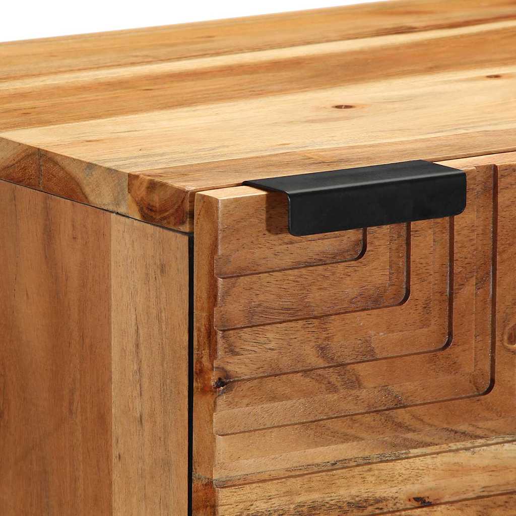 vidaXL Highboard z półką brązowy 40 x 33 x 110 cm Drewno z mango