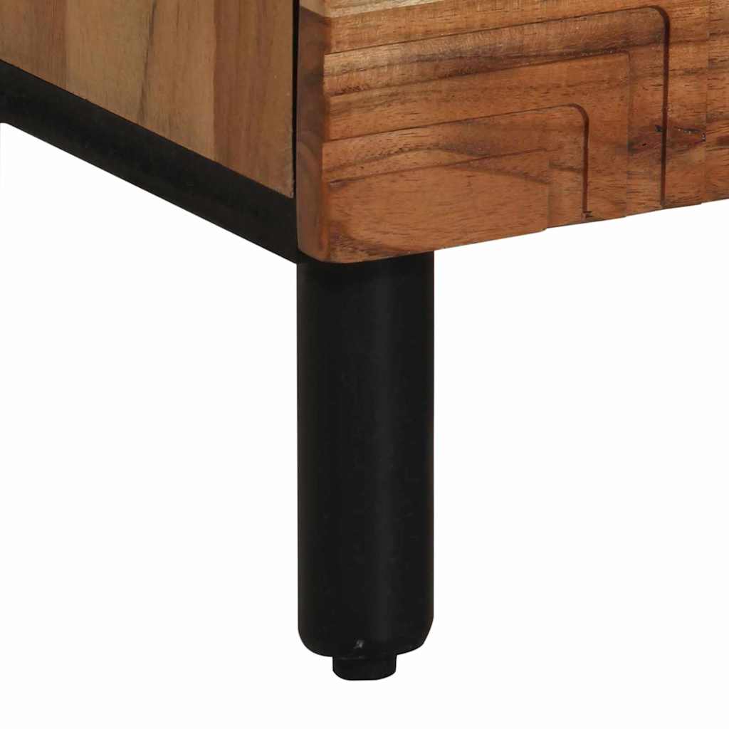vidaXL Highboard z półką brązowy 40 x 33 x 110 cm Drewno z mango