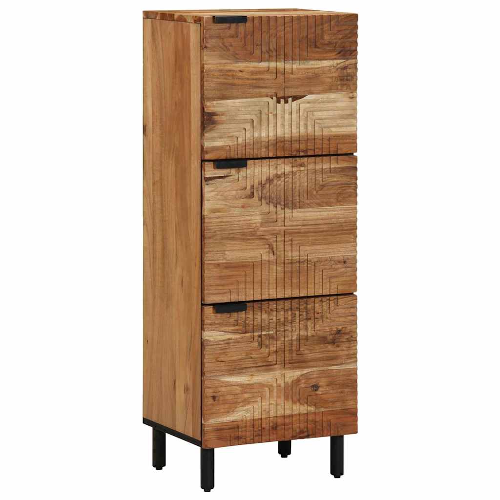 vidaXL Highboard z półką brązowy 40 x 33 x 110 cm Drewno z mango