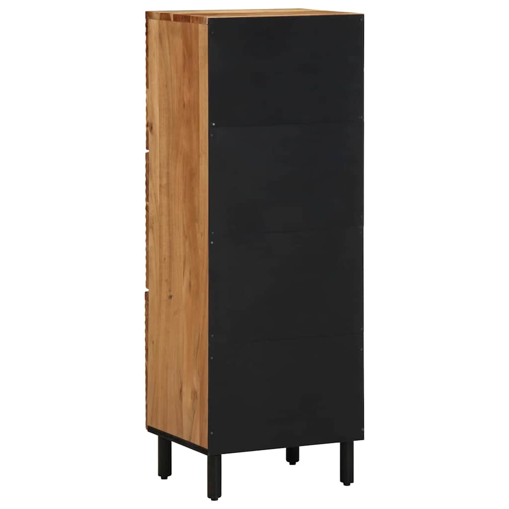 vidaXL Highboard z półką brązowy 40 x 33 x 110 cm Drewno z mango
