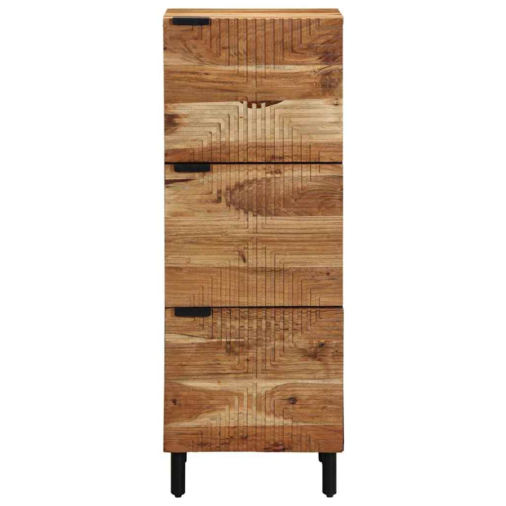 vidaXL Highboard z półką brązowy 40 x 33 x 110 cm Drewno z mango