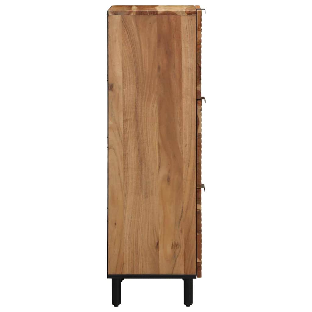 vidaXL Highboard z półką brązowy 40 x 33 x 110 cm Drewno z mango