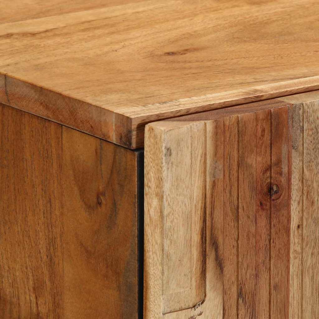 vidaXL Highboard z szufladą brązowy 60 x 33 x 100 cm Drewno z mango