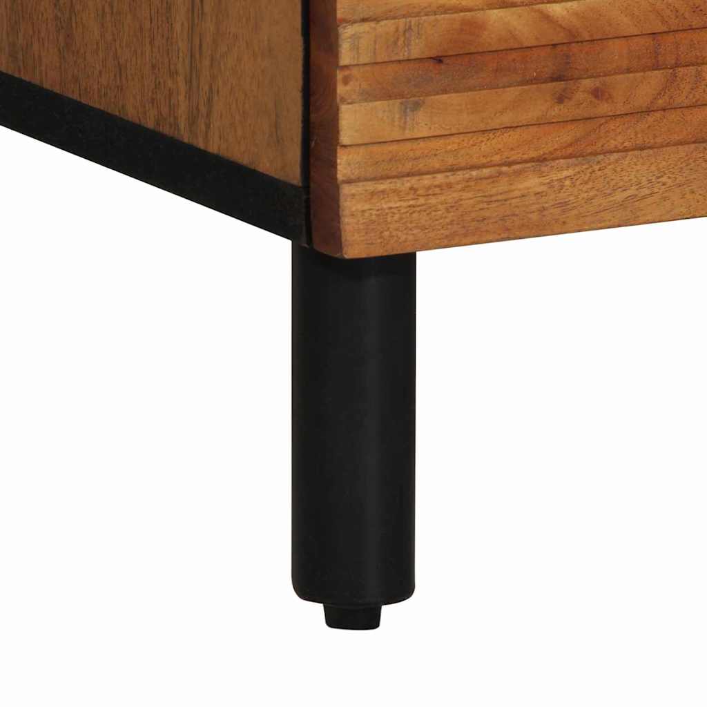vidaXL Highboard z szufladą brązowy 60 x 33 x 100 cm Drewno z mango