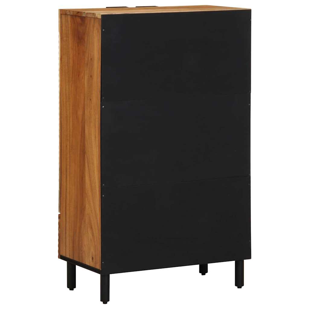 vidaXL Highboard z szufladą brązowy 60 x 33 x 100 cm Drewno z mango
