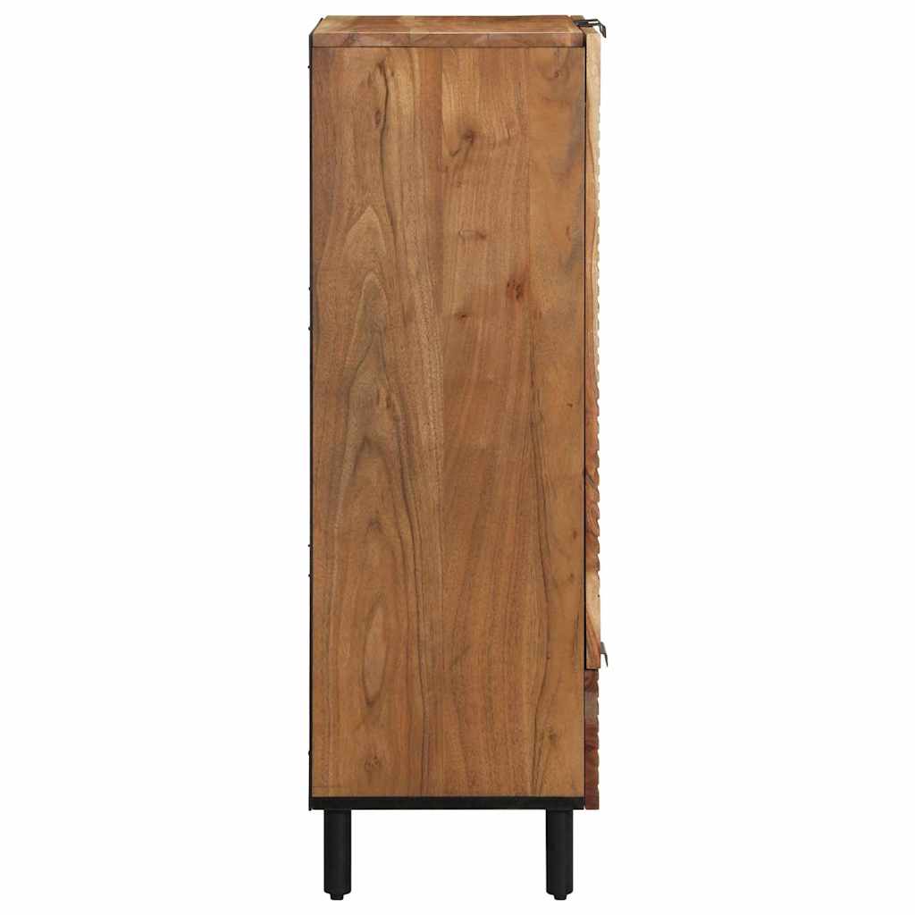 vidaXL Highboard z szufladą brązowy 60 x 33 x 100 cm Drewno z mango