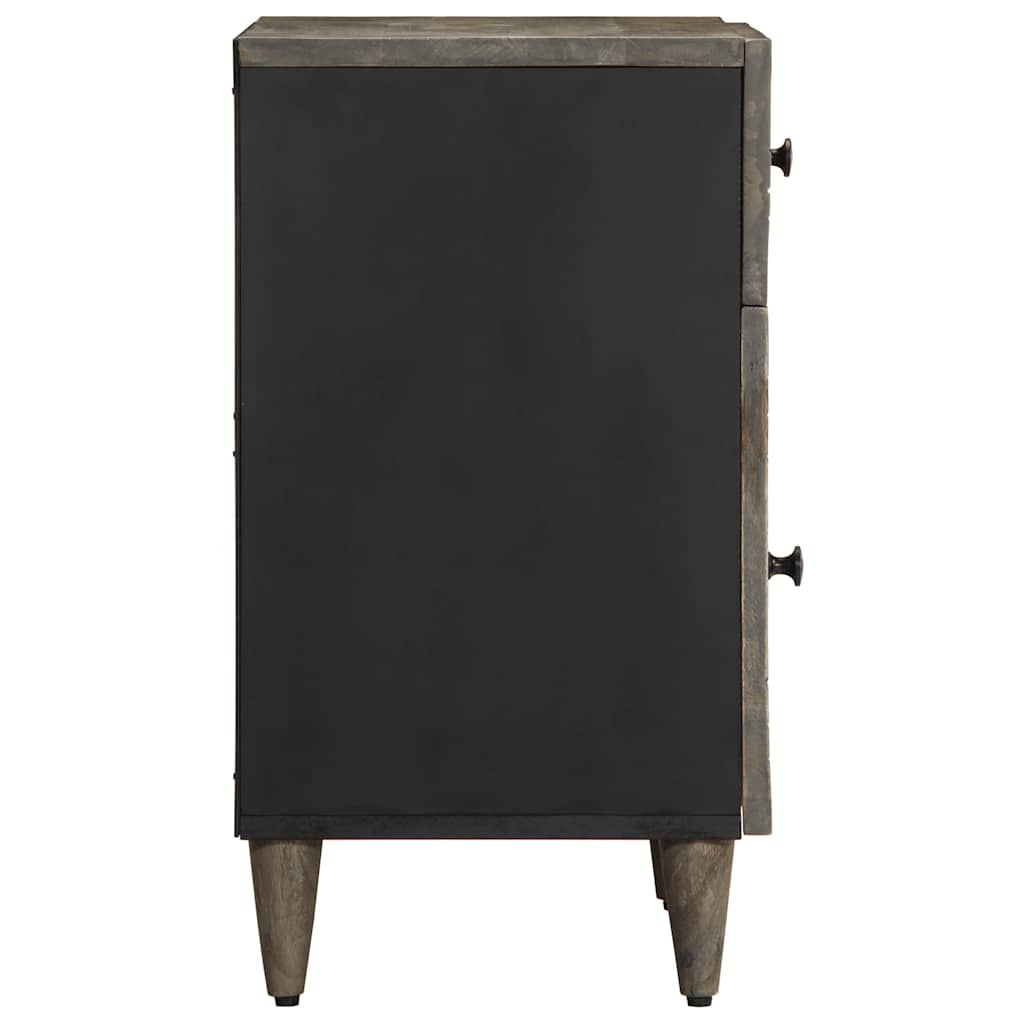 vidaXL Szafka nocna Jasnoszara 50x33x60 cm Drewno lite Mango