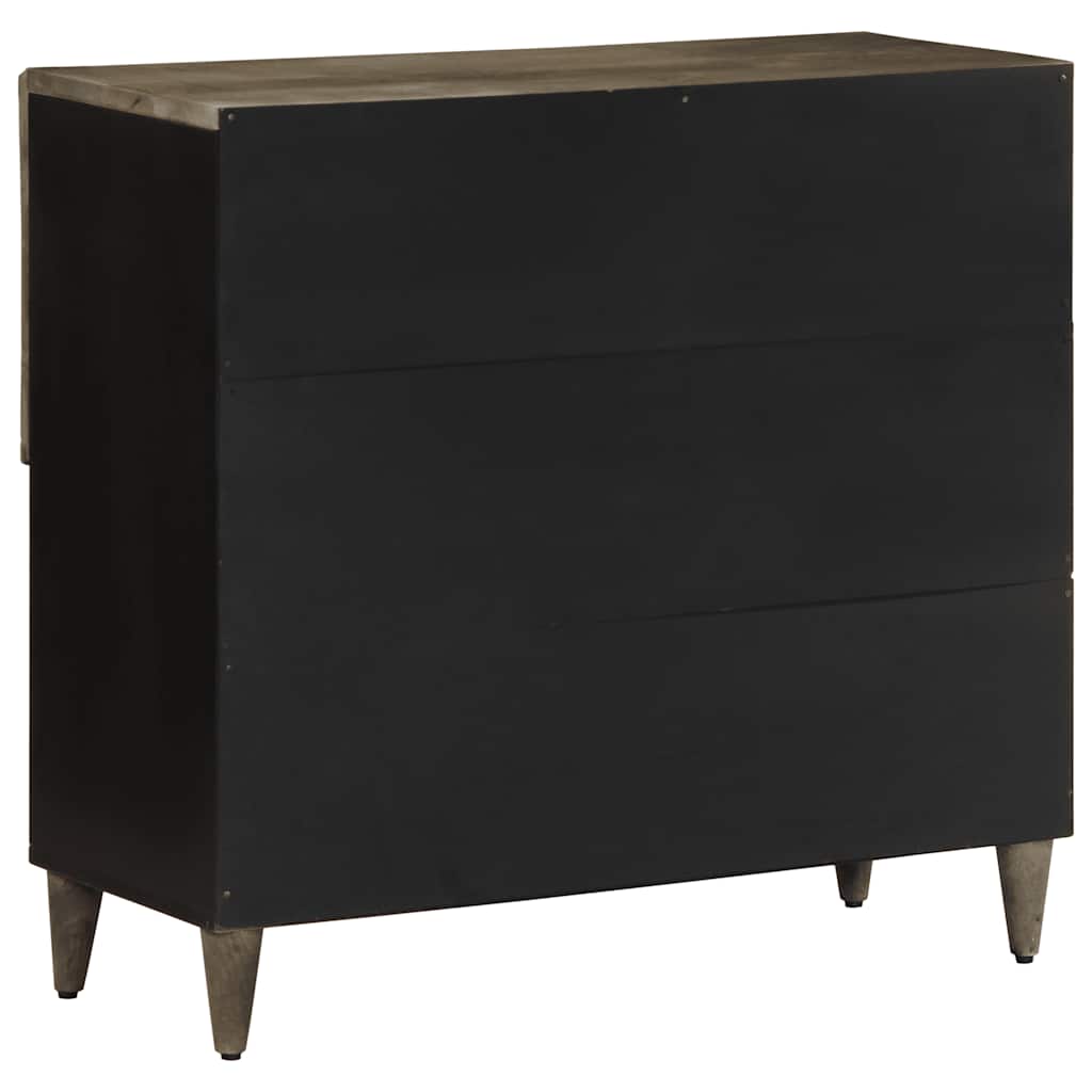 vidaXL Komoda 80x33x75 cm Drewno lite Mango