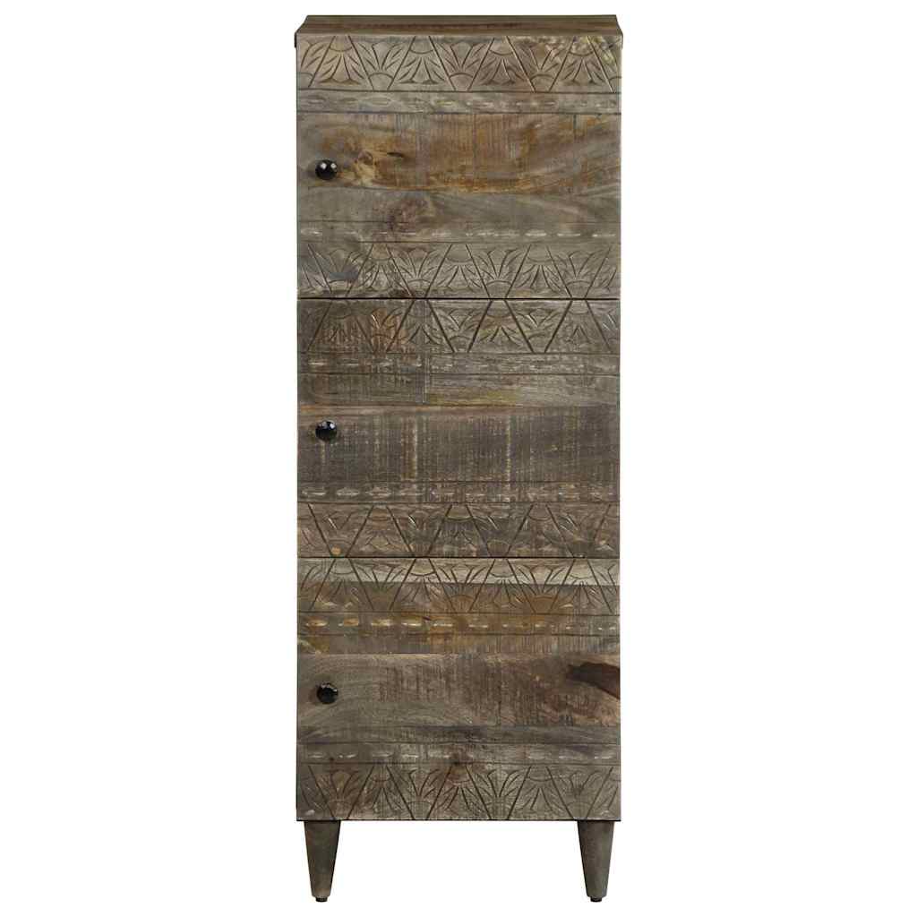 vidaXL Szafka, 40x33x110 cm, lite drewno mango