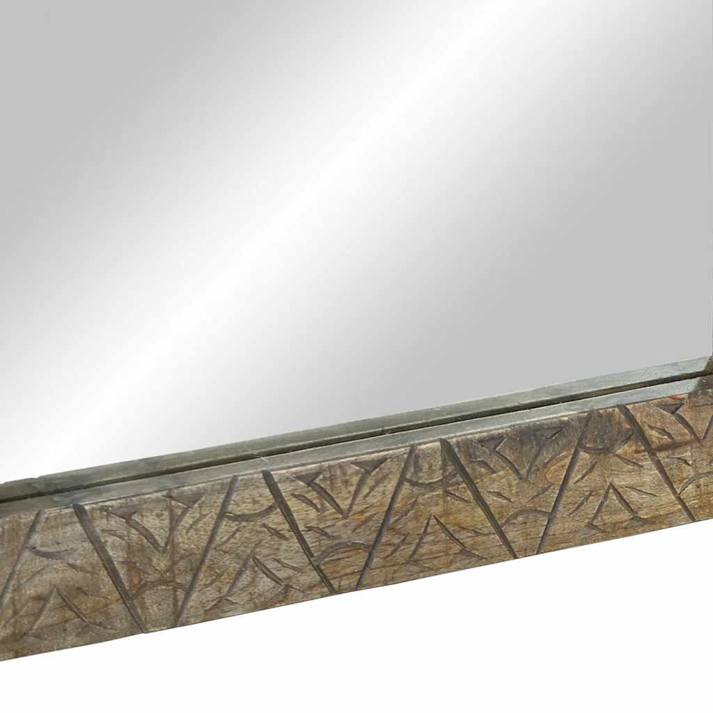 vidaXL Lustro łazienkowe 50x2,5x70 cm Drewno lite Mango