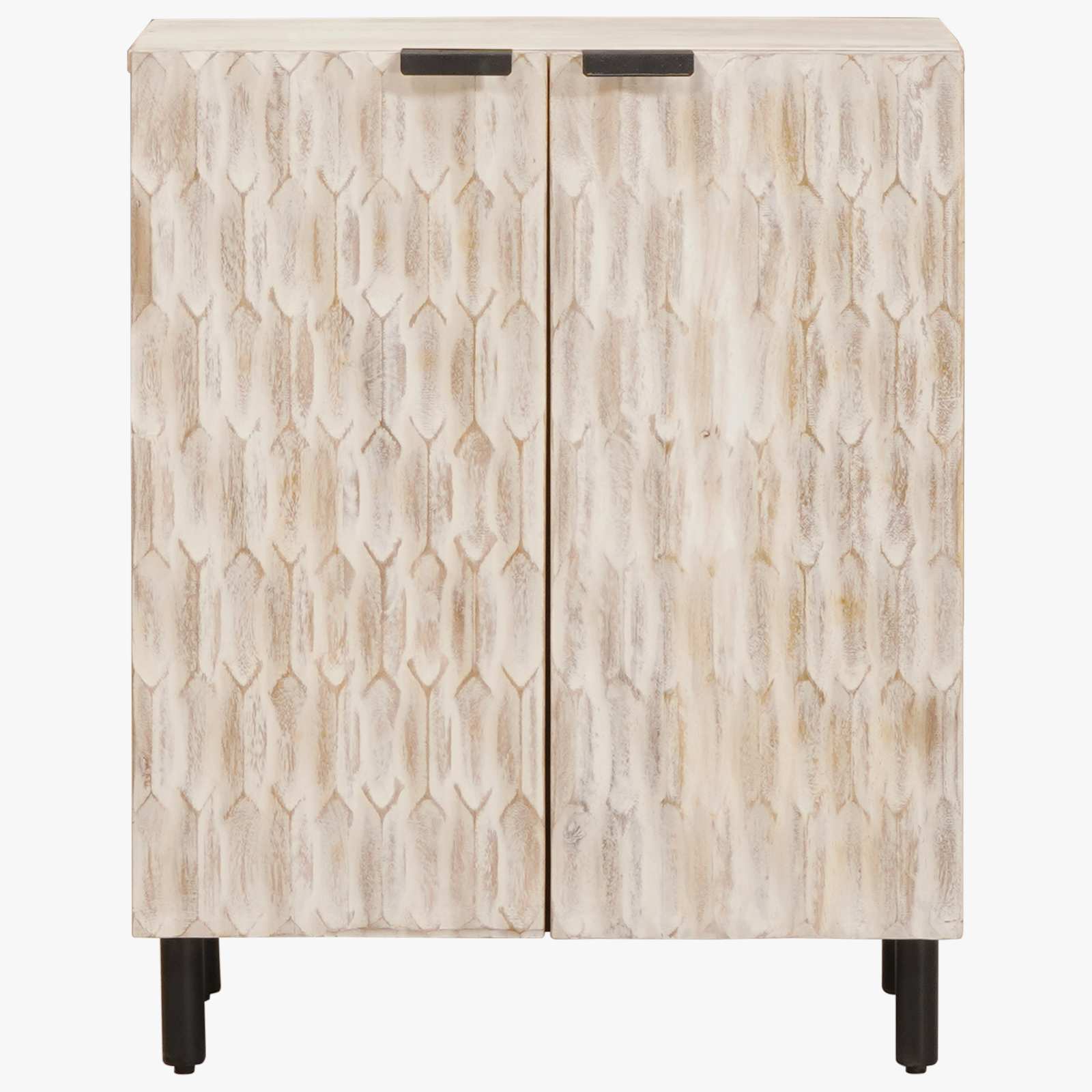 vidaXL Bufet Wykończenie w kolorze białego prania 60 x 33 x 75 cm