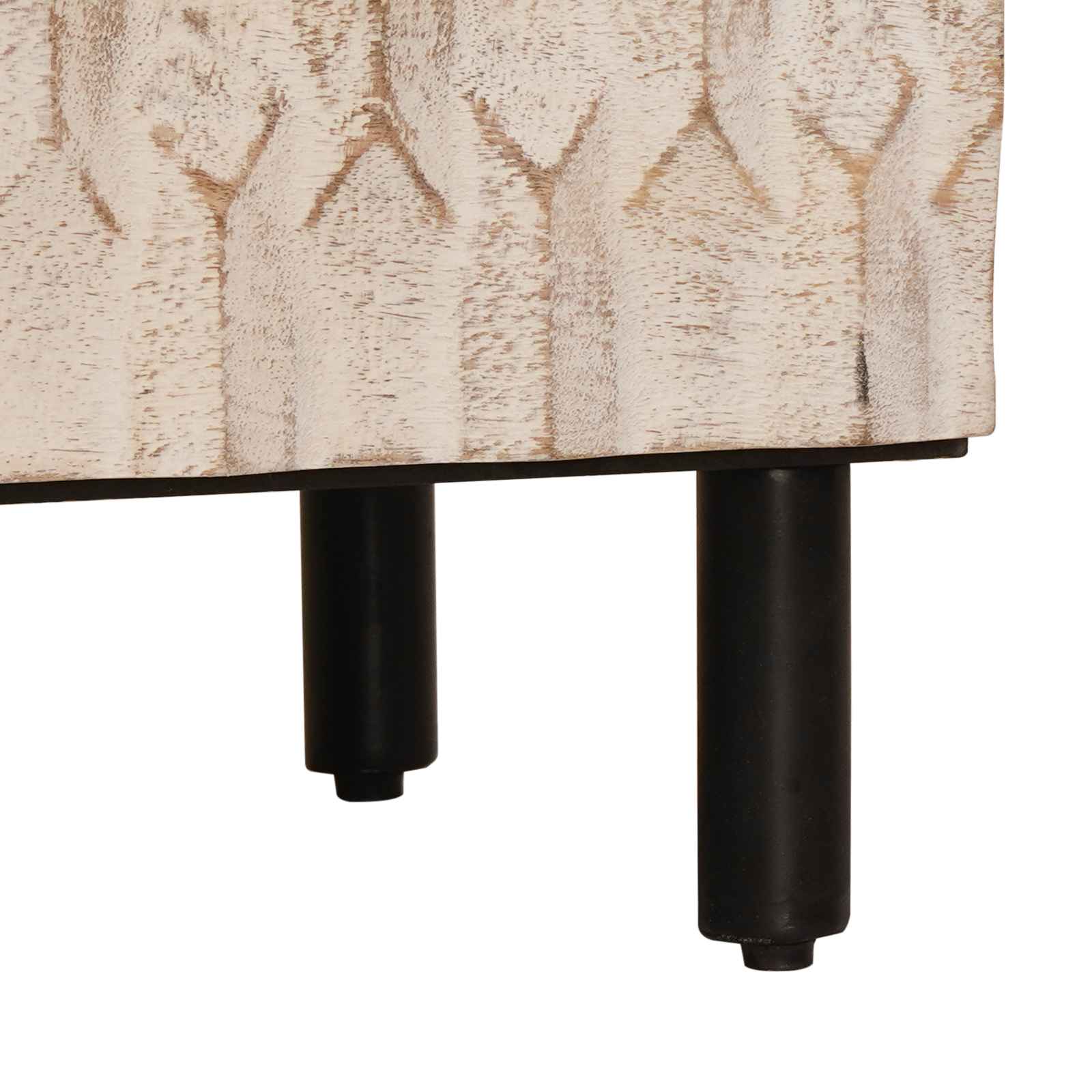 vidaXL Bufet Wykończenie w kolorze białego prania 60 x 33 x 75 cm