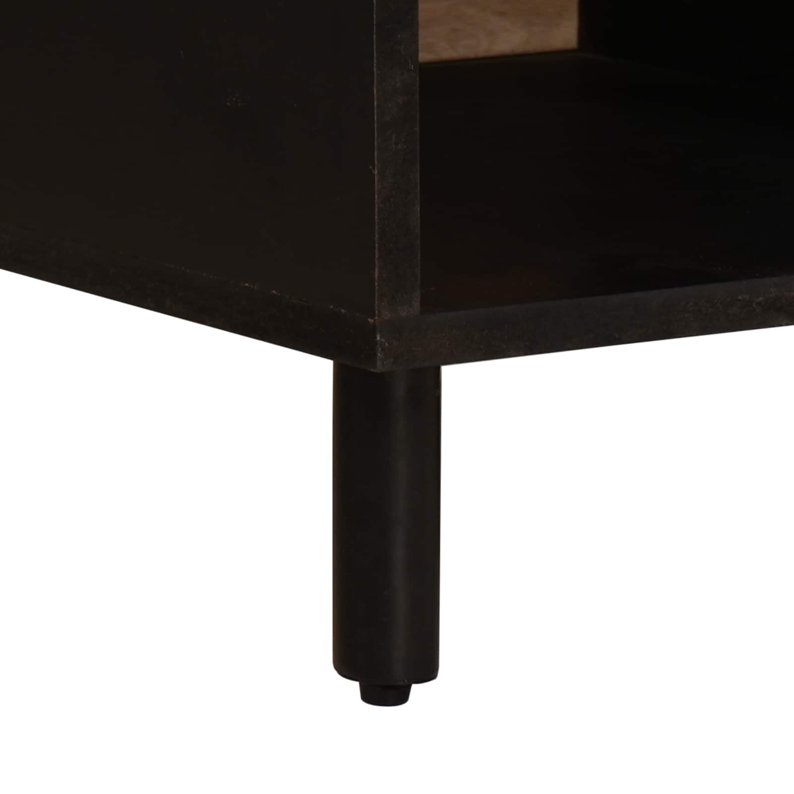 vidaXL Stolik kawowy Biały 80 x 50 x 40 cm Drewno z mango