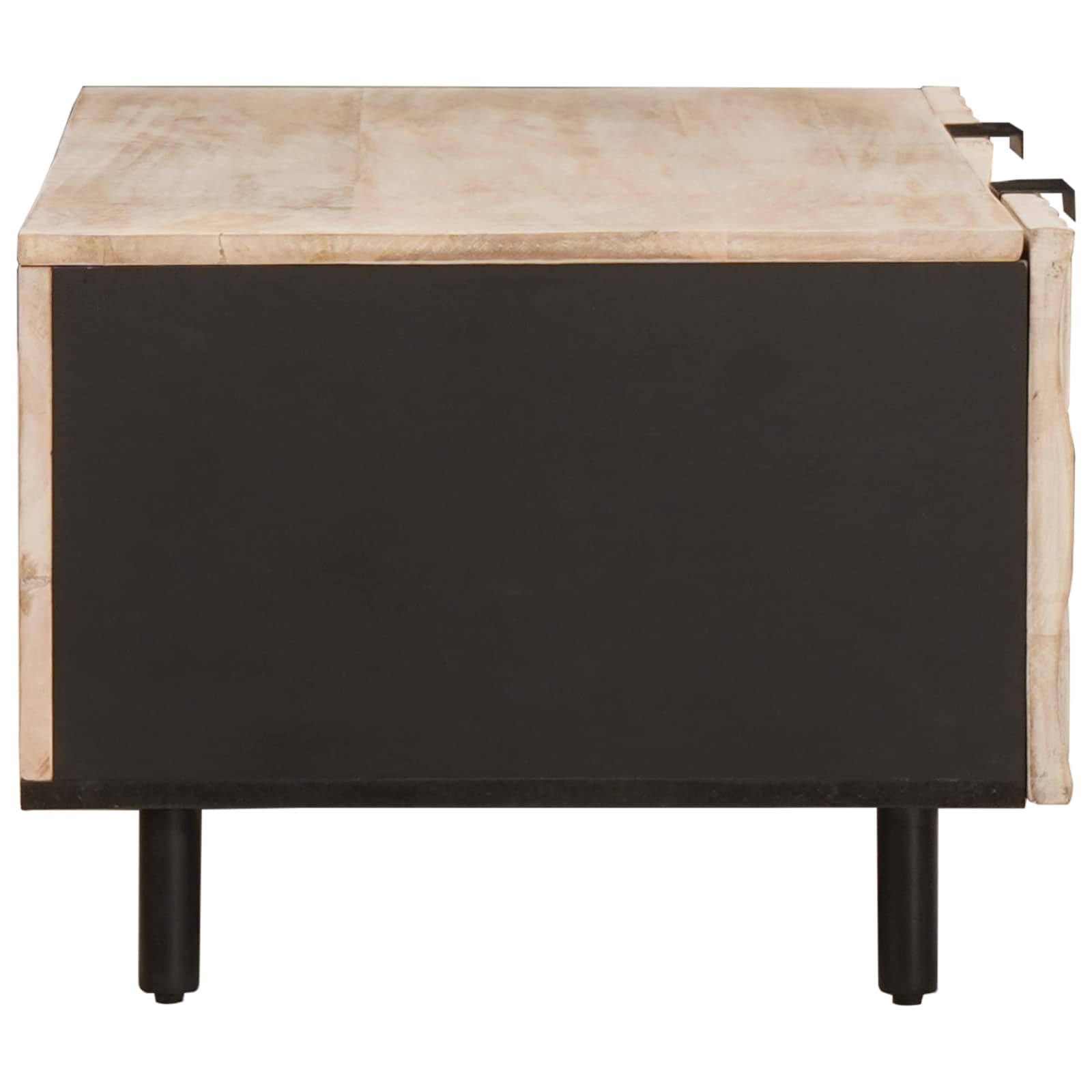 vidaXL Stolik kawowy Biały 100 x 54 x 40 cm Drewno z mango