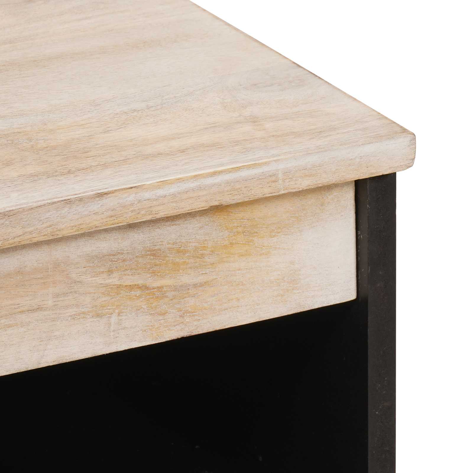 vidaXL Bufet Wykończenie w kolorze białego prania 60 x 33 x 75 cm