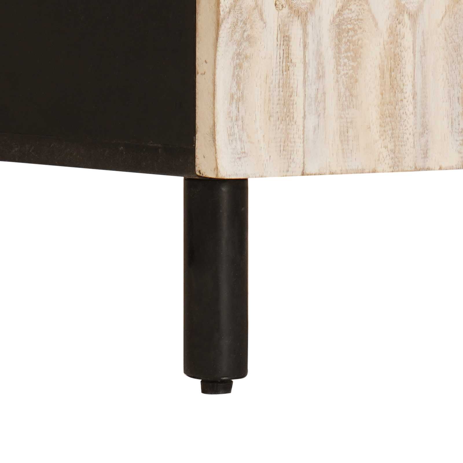 vidaXL Bufet Wykończenie w kolorze białego prania 60 x 33 x 75 cm