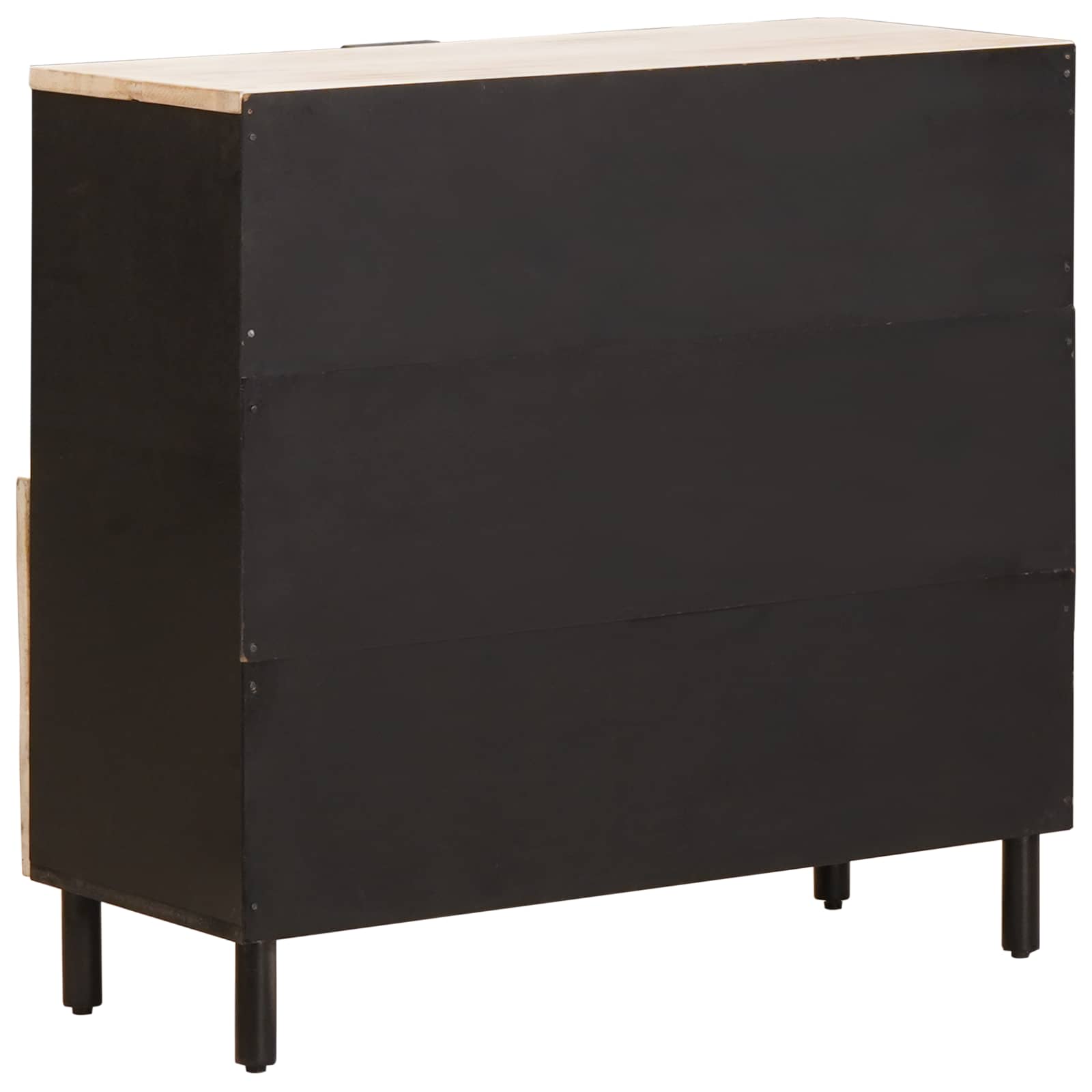 vidaXL Bufet Wykończenie w kolorze białego prania 80 x 33 x 75 cm