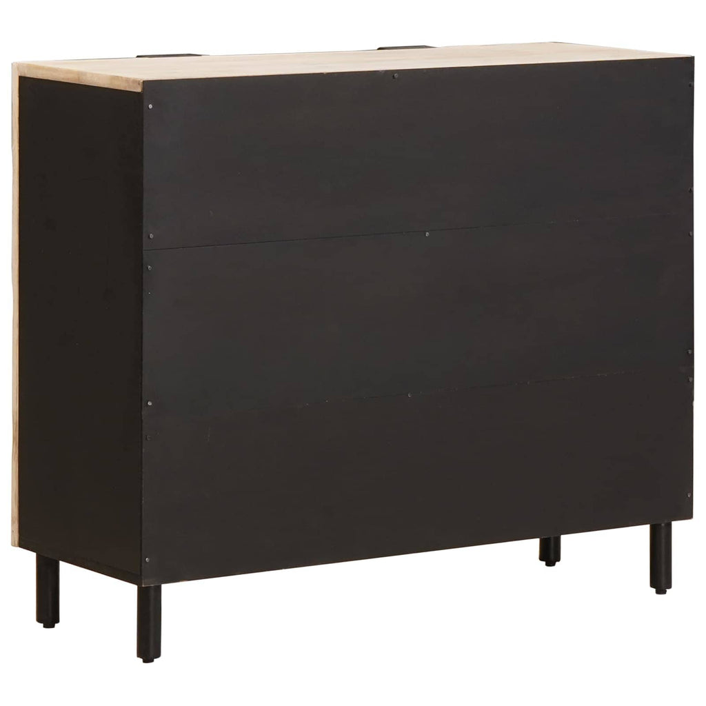 vidaXL Bufet Wykończenie w kolorze białego prania 90 x 33 x 75 cm