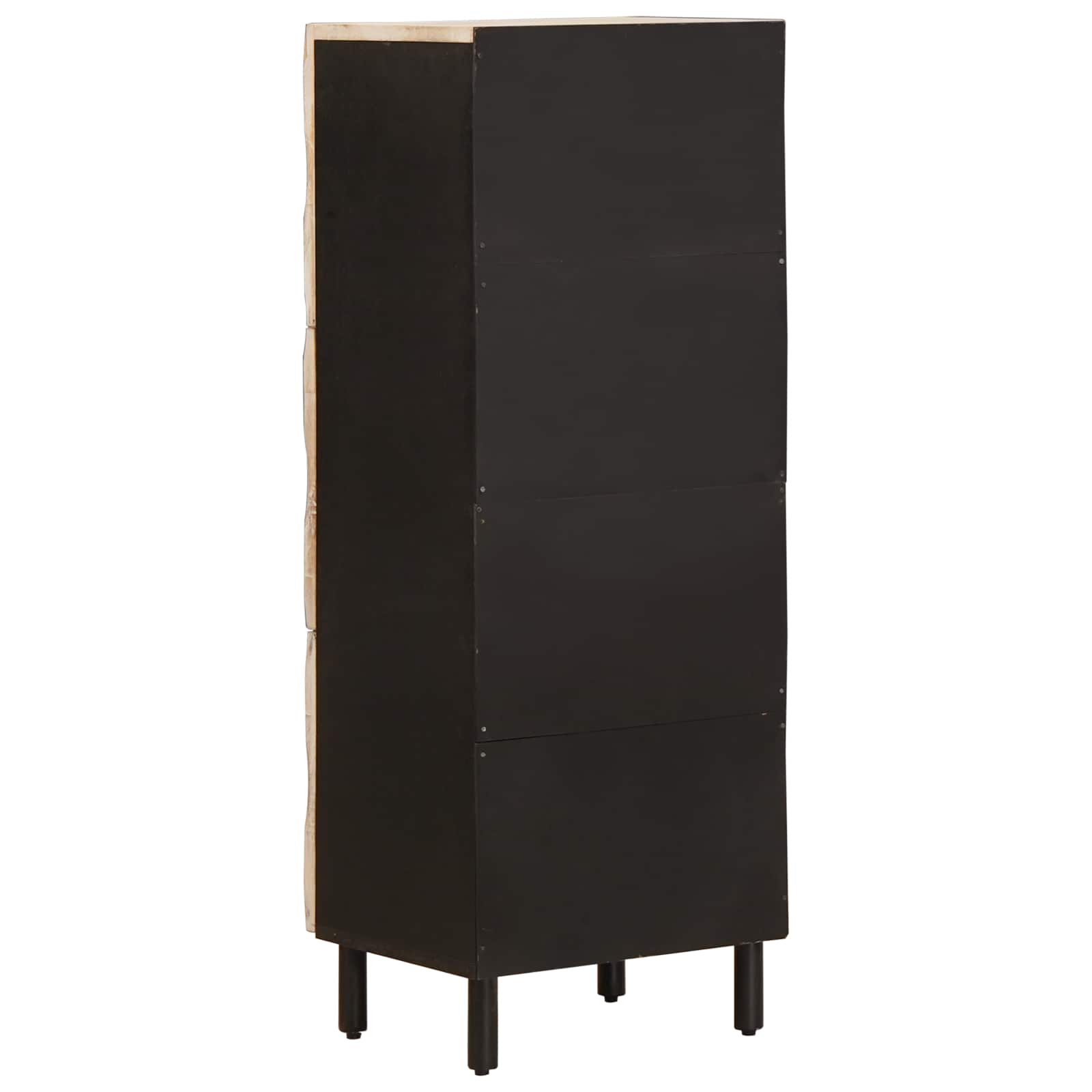 vidaXL Highboard Wykończenie w kolorze białego prania 40 x 33 x 110 cm