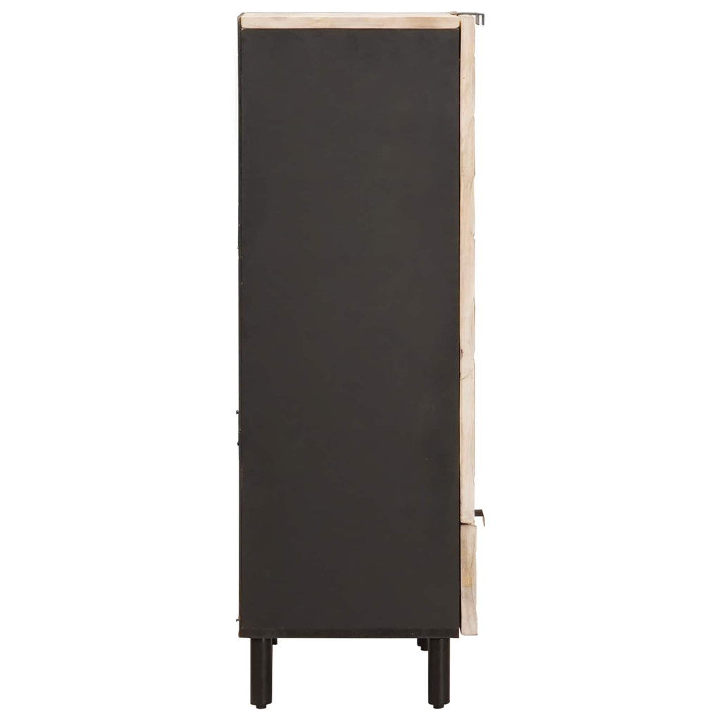 vidaXL Highboard Wykończenie w kolorze białego prania 60 x 33 x 100 cm