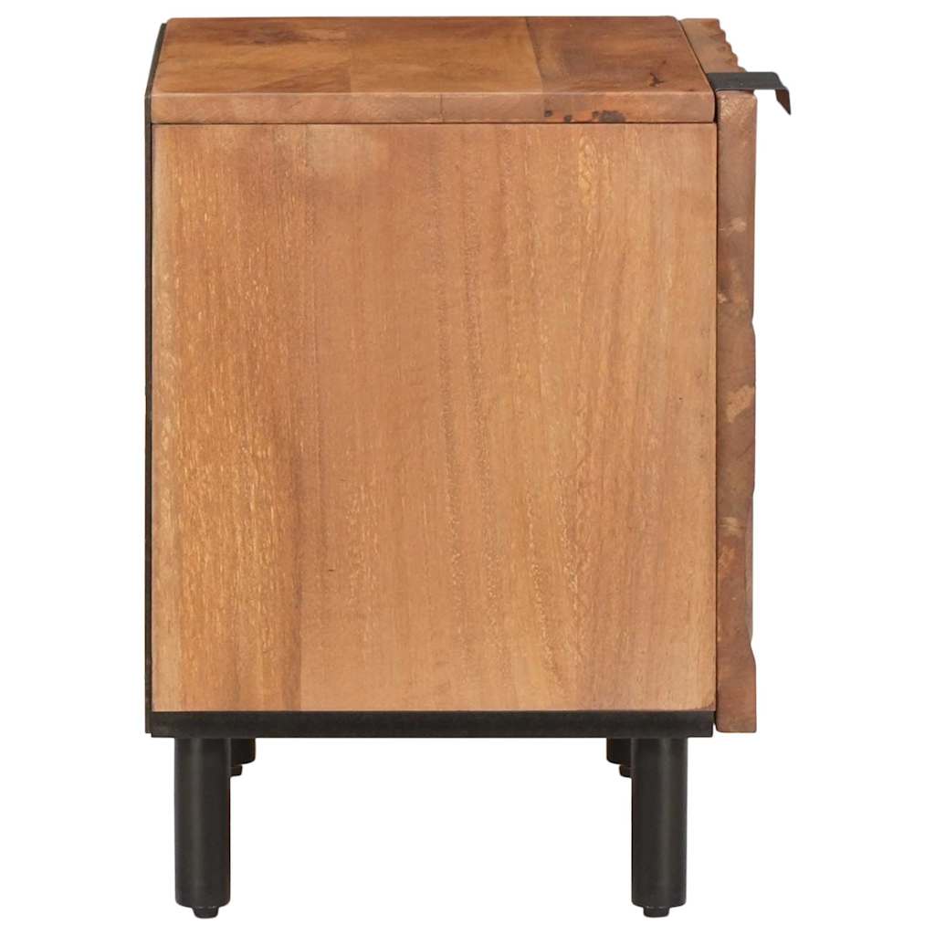 vidaXL Szafka Nocna 2 pcs Brązowy 40 x 33 x 46 cm Drewno z mango