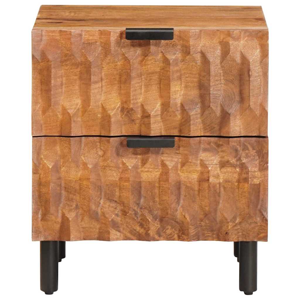 vidaXL Szafka Nocna z szufladą Brązowy 40 x 33 x 46 cm Drewno z mango