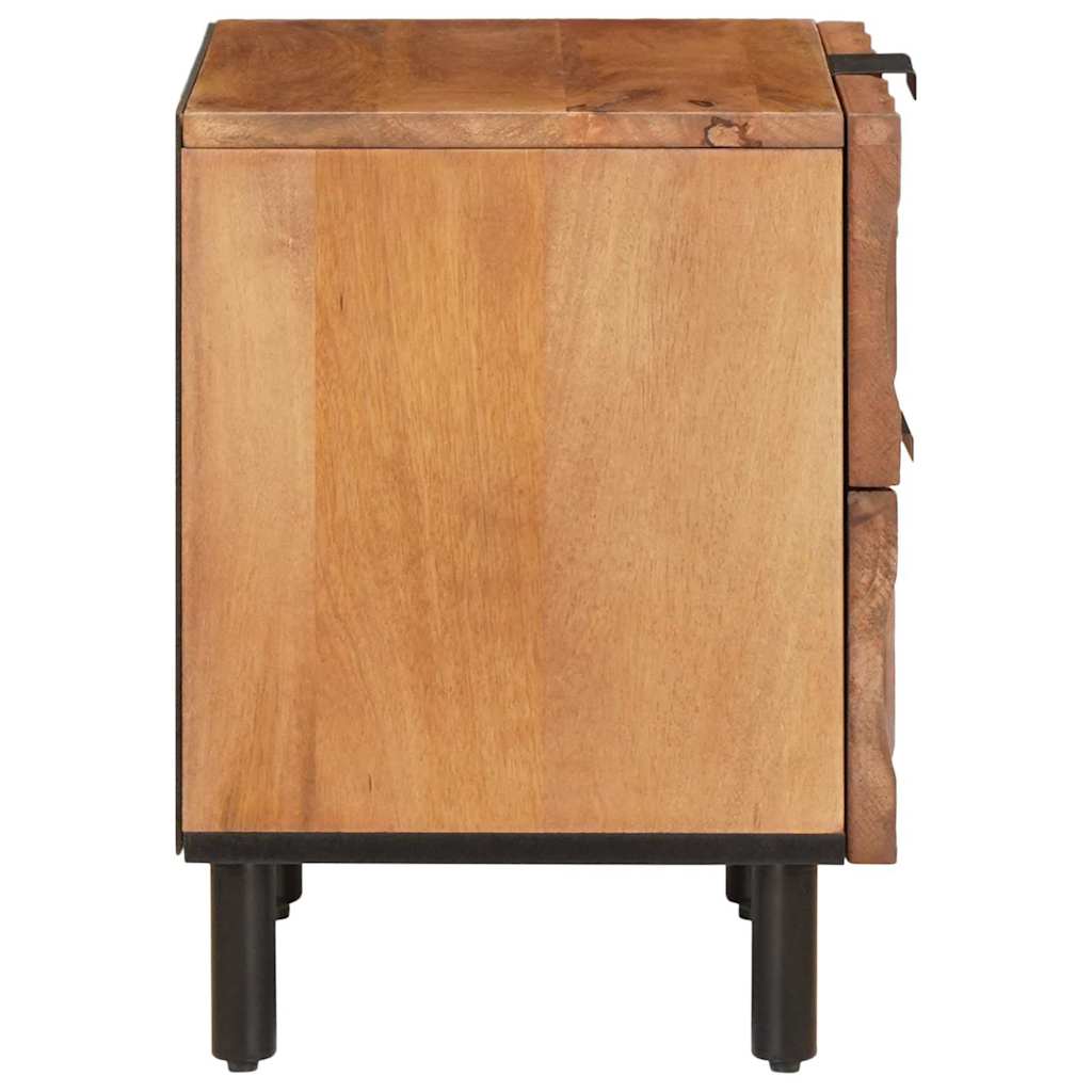 vidaXL Szafka Nocna z szufladą Brązowy 40 x 33 x 46 cm Drewno z mango