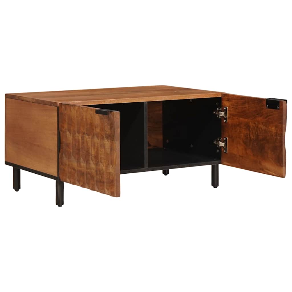 vidaXL Stolik kawowy Brązowy 80 x 50 x 40 cm Drewno z mango