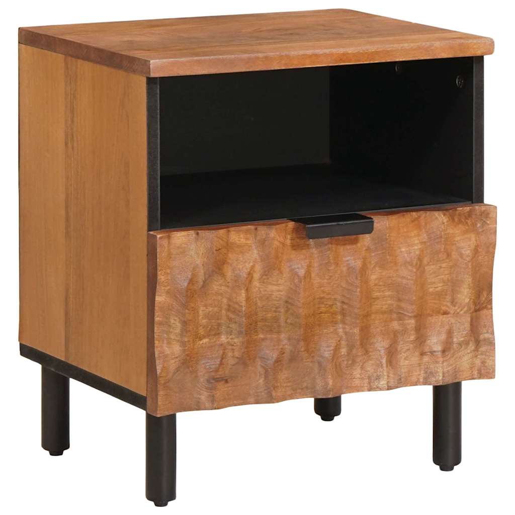 vidaXL Szafka Nocna z szufladą Brązowy 40 x 33 x 46 cm Drewno z mango