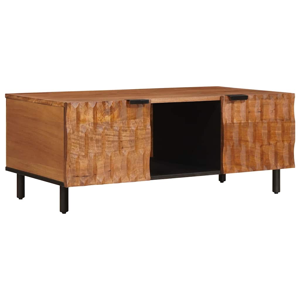 vidaXL Stolik kawowy Brązowy 100 x 54 x 40 cm Drewno z mango
