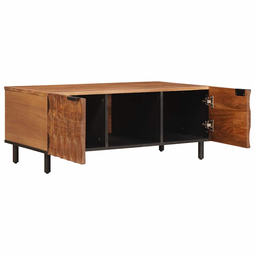 vidaXL Stolik kawowy Brązowy 100 x 54 x 40 cm Drewno z mango
