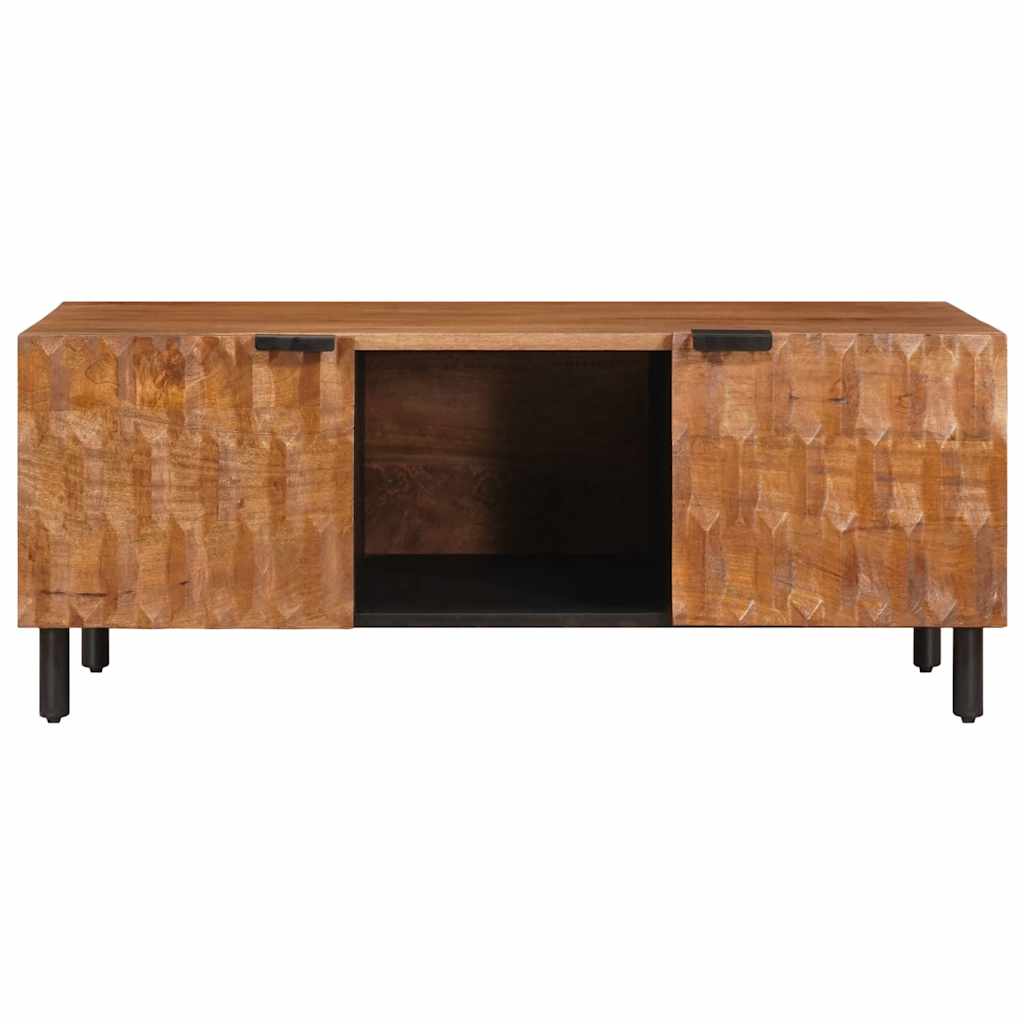 vidaXL Stolik kawowy Brązowy 100 x 54 x 40 cm Drewno z mango