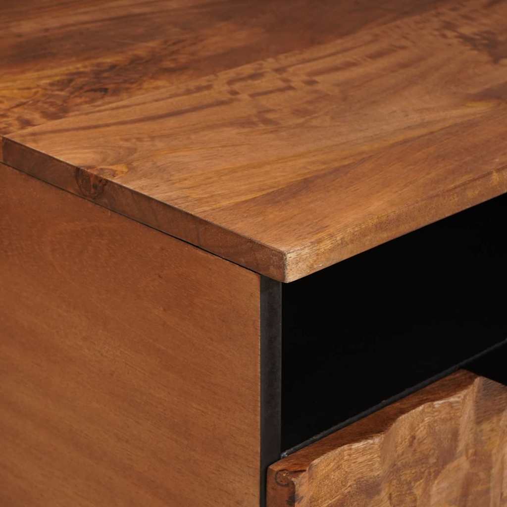 vidaXL Stolik kawowy z szufladą Brązowy 80 x 54 x 40 cm Drewno z mango